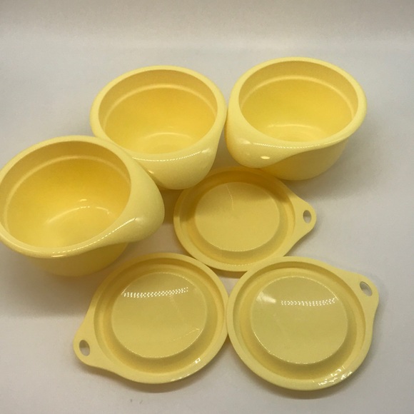 Tupperware Mini Mixing Bowl Sorbet Set of 3 - Picture 5 of 16